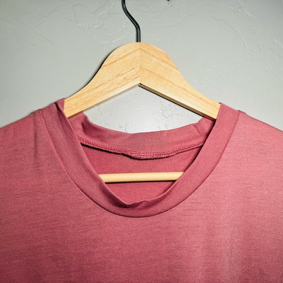 Rae Mode Sleevless Love Tank Ultra Soft Cranberry SZ Large NWT - Picture 9 of 14